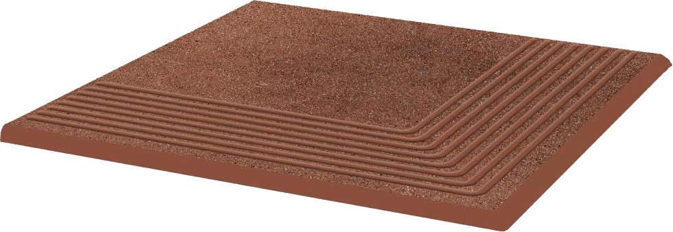 Paradyz Taurus Brown lépcsőlap 30 x 30