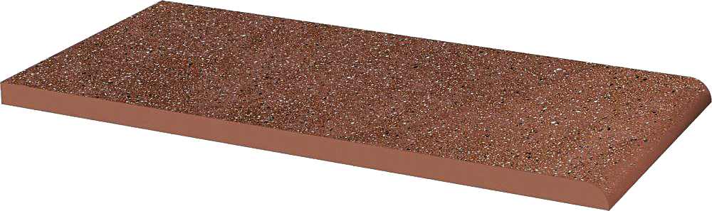 Paradyz Taurus Brown Parapet lépcsőlap 14,8 x 30