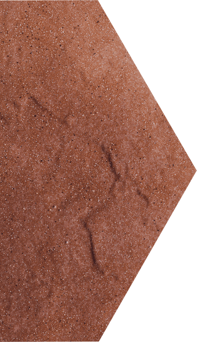 Paradyz Taurus Brown Polowa padlódekor 14,8 x 26