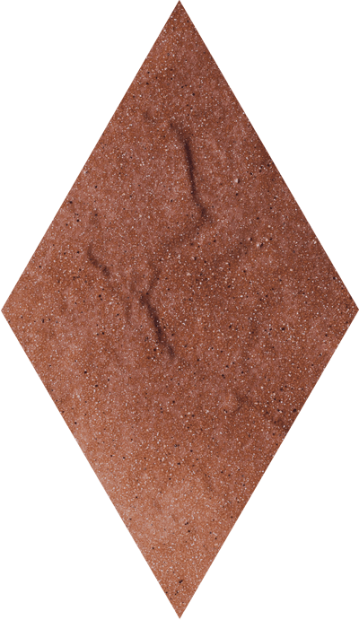 Paradyz Taurus Brown Romb padlódekor 14,6 x 25,2