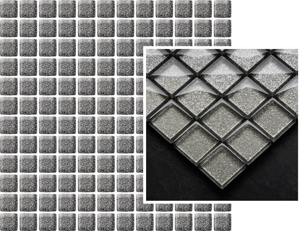 Paradyz Uniwersalna Grafit mozaik 29,8 x 29,8