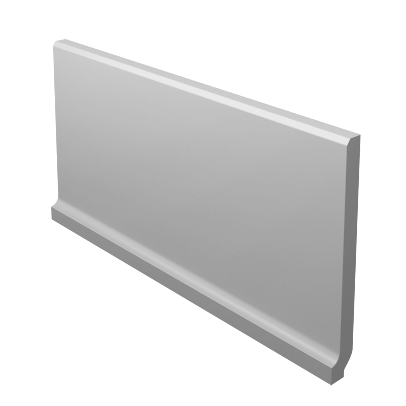 Paradyz Bazo Grys Monokolor Mat lábazati elem 10 x 19,8