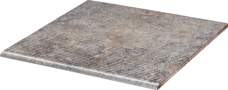 Paradyz Viano Grys Stopnica Prosta lépcsőlap 30 x 30