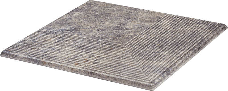 Paradyz Viano Grys Stopnica Narozna lépcsőlap 30 x 30