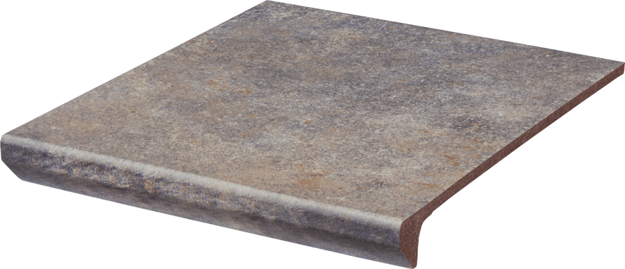 Paradyz Viano Grys Kapinos Stopnica Prosta lépcsőlap 30 x 33