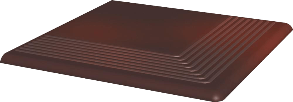 Paradyz Cloud Brown Stopnica Narozna lépcsőlap 30 x 30