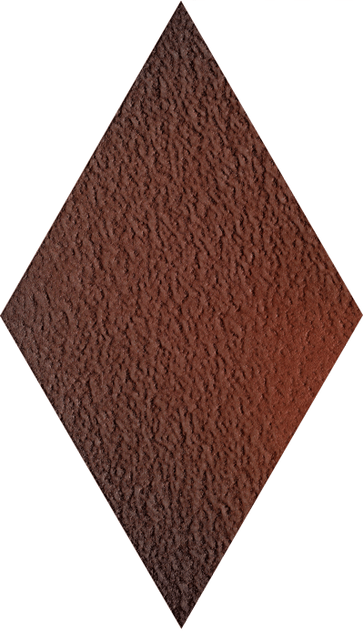 Paradyz Cloud Brown Romb Duro padlódekor 14,6 x 25,2