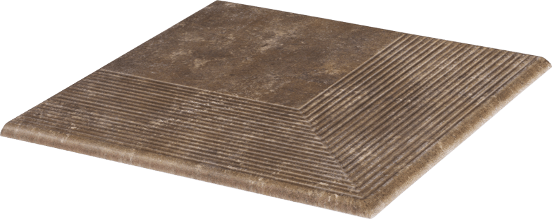 Paradyz Ilario Brown Stopnica Narozna lépcsőlap 30 x 30