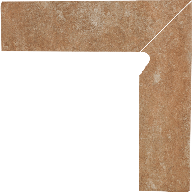 Paradyz Ilario Ochra Cokol Prawy lábazati elem 8,1 x 30