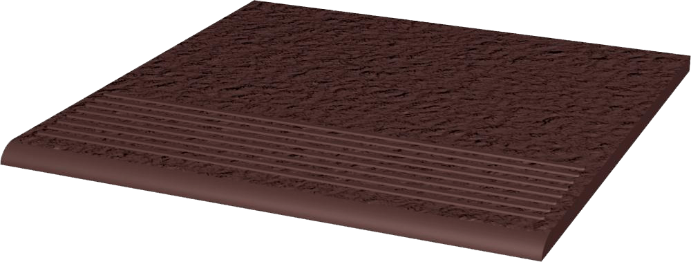Paradyz Natural Brown Stopnica Prosta Duro lépcsőlap 30 x 30