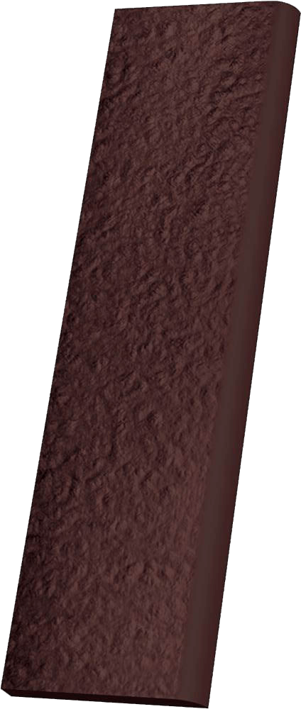 Paradyz Natural Brown Cokol Duro lábazati elem 8,1 x 30