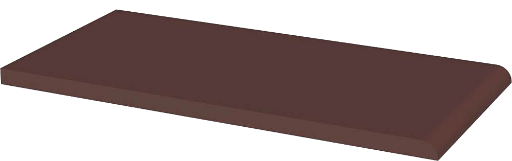 Paradyz Natural Brown Parapet lépcsőlap 14,8 x 30