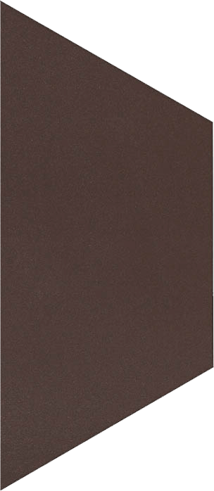 Paradyz Natural Brown Trapez padlódekor 12,6 x 29,6