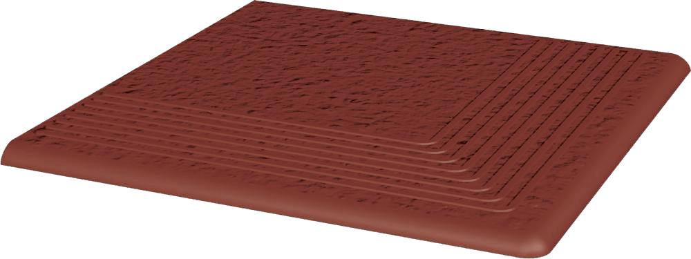 Paradyz Natural Rosa Stopnica Narozna Duro lépcsőlap 30 x 30