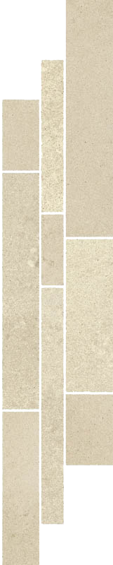 Paradyz Naturstone Beige Listwa Mix Paski padlódekor 14,3 x 71