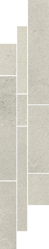 Paradyz Naturstone Grys Listwa Mix Paski padlódekor 14,3 x 71