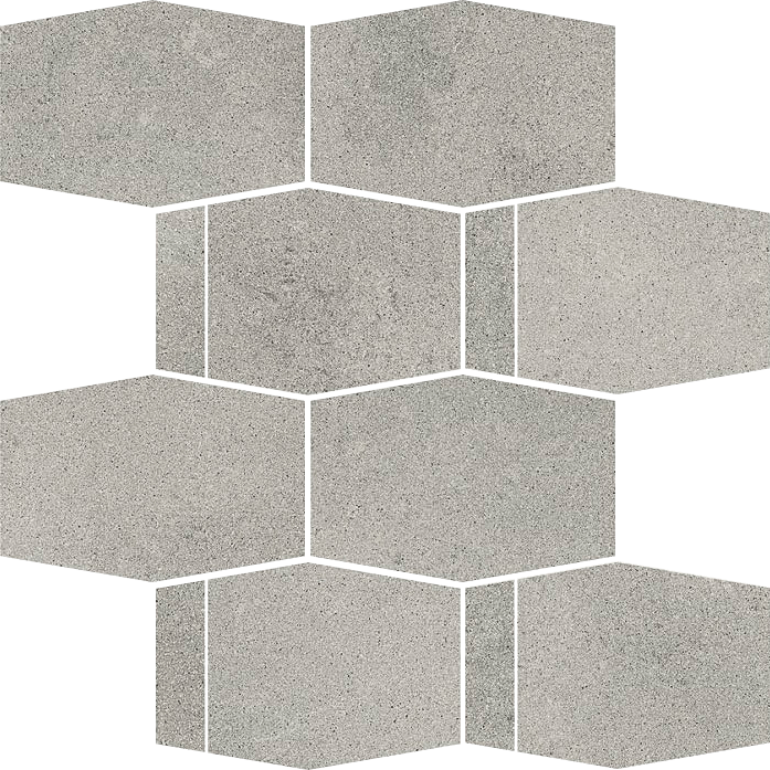 Paradyz Naturstone Antracite Cieta Hexagon Mix mozaik 23,3 x 28,6