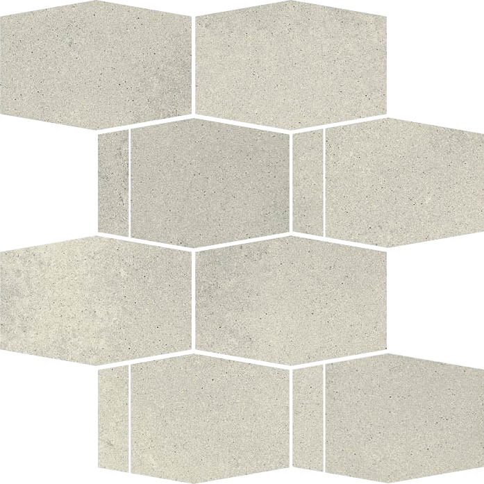 Paradyz Naturstone Grys Cieta Hexagon Mix mozaik 23,3 x 28,6