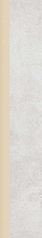 Paradyz Proteo Bianco Mat lábazati elem 7,2 x 40