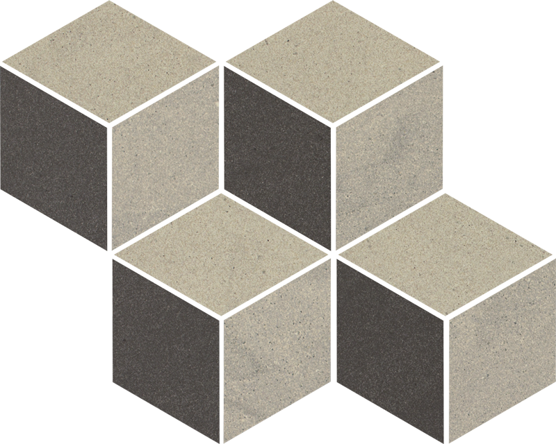 Paradyz Rockstone Antracite Mix mozaik 20,4 x 23,8