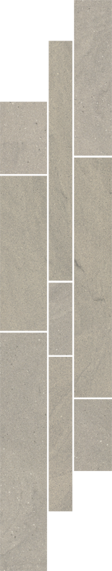 Paradyz Rockstone Antracite Mix padlódekor 14,3 x 71