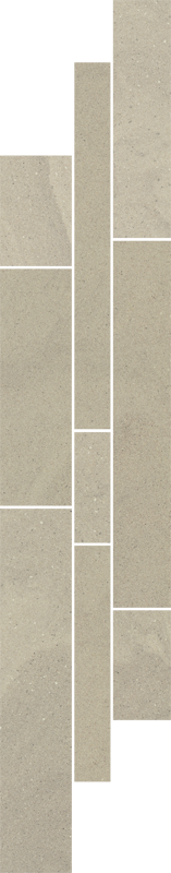 Paradyz Rockstone Grys Mix padlódekor 14,3 x 71