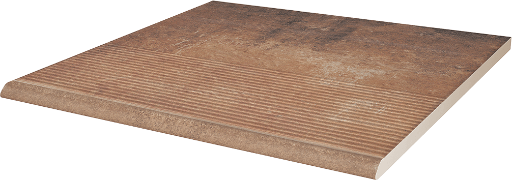 Paradyz Scandiano Rosso Stopnica Prosta lépcsőlap 30 x 30