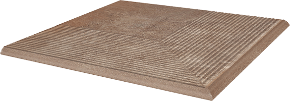 Paradyz Scandiano Rosso Stopnica Narozna lépcsőlap 30 x 30