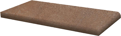 Paradyz Scandiano Rosso Parapet lépcsőlap 10 x 20