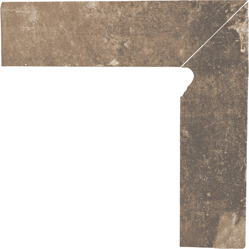 Paradyz Scandiano Ochra Prawy lábazati elem 8,1 x 30