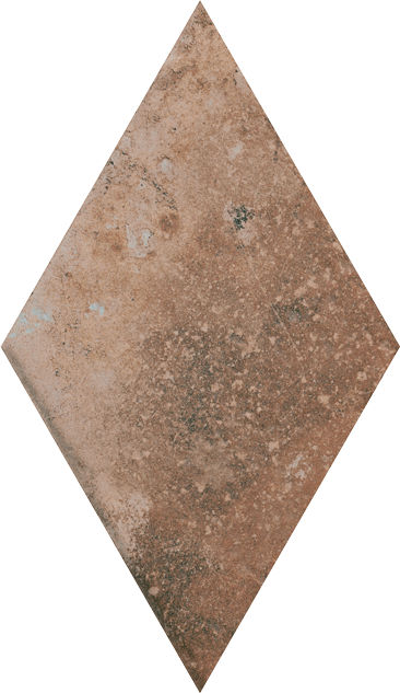 Paradyz Scandiano Rosso Romb padlódekor 14,6 x 25,2