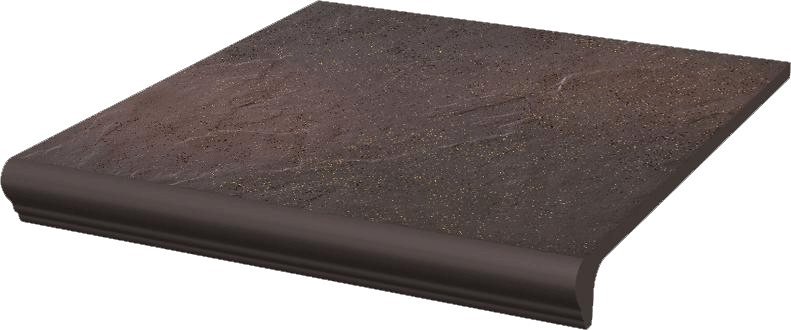 Paradyz Semir Grafit Kapinos Stopnica Prosta lépcsőlap 29,9 x 33