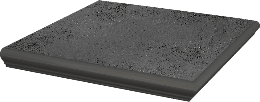 Paradyz Semir Grafit Stopnica Narozna lépcsőlap 33 x 33