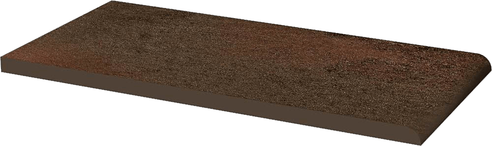 Paradyz Semir Brown Parapet lépcsőlap 14,8 x 30