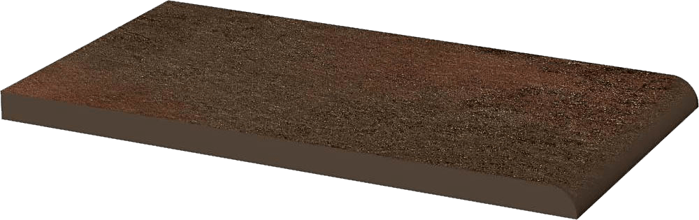 Paradyz Semir Brown Parapet lépcsőlap 13,5 x 24,5