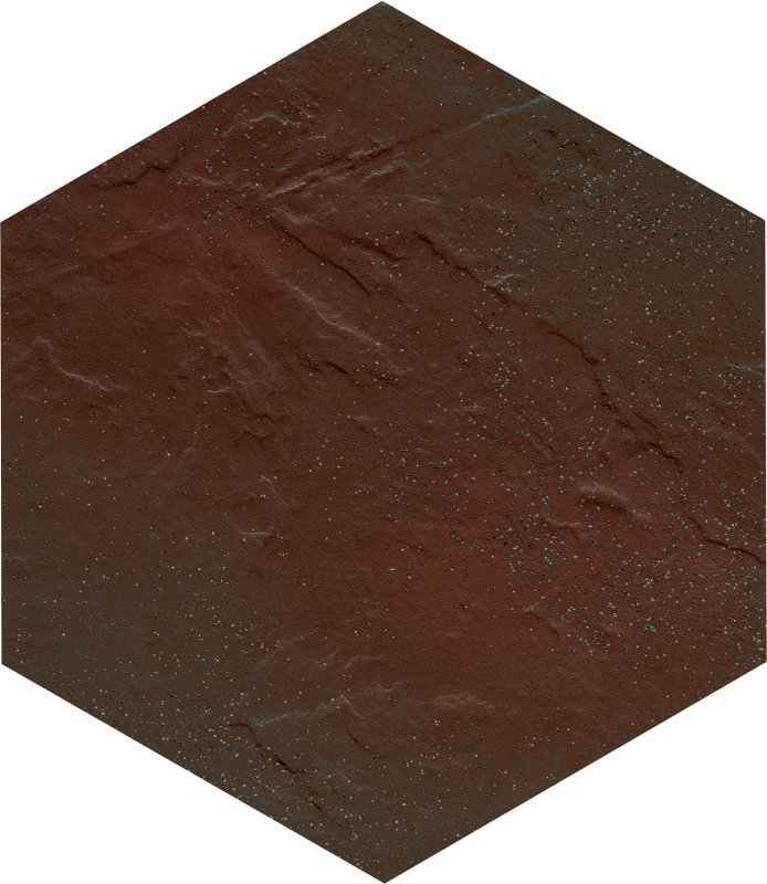 Paradyz Semir Brown Heksagon padlódekor 26 x 26