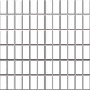 Paradyz mozaik Paradyz Altea Bianco 4,8 x 2,3 mozaik