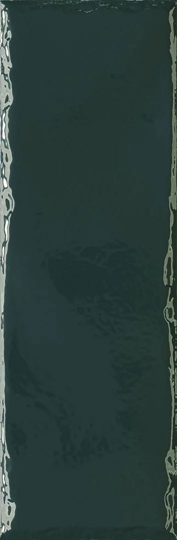 Paradyz Porcelano Green Ondulato dekorcsík 9,8x29,8 cm