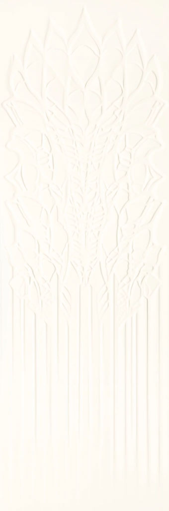 Paradyz Cold Crown White Struktura falicsempe 39,8x119,8 cm