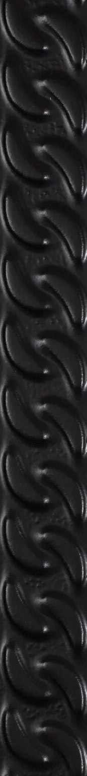 Paradyz Fashion Spirit Black dekorcsík 4,5x39,8 cm