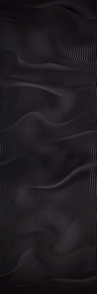 Paradyz Night Queen Black Pol falicsempe 27,4x29,8 cm