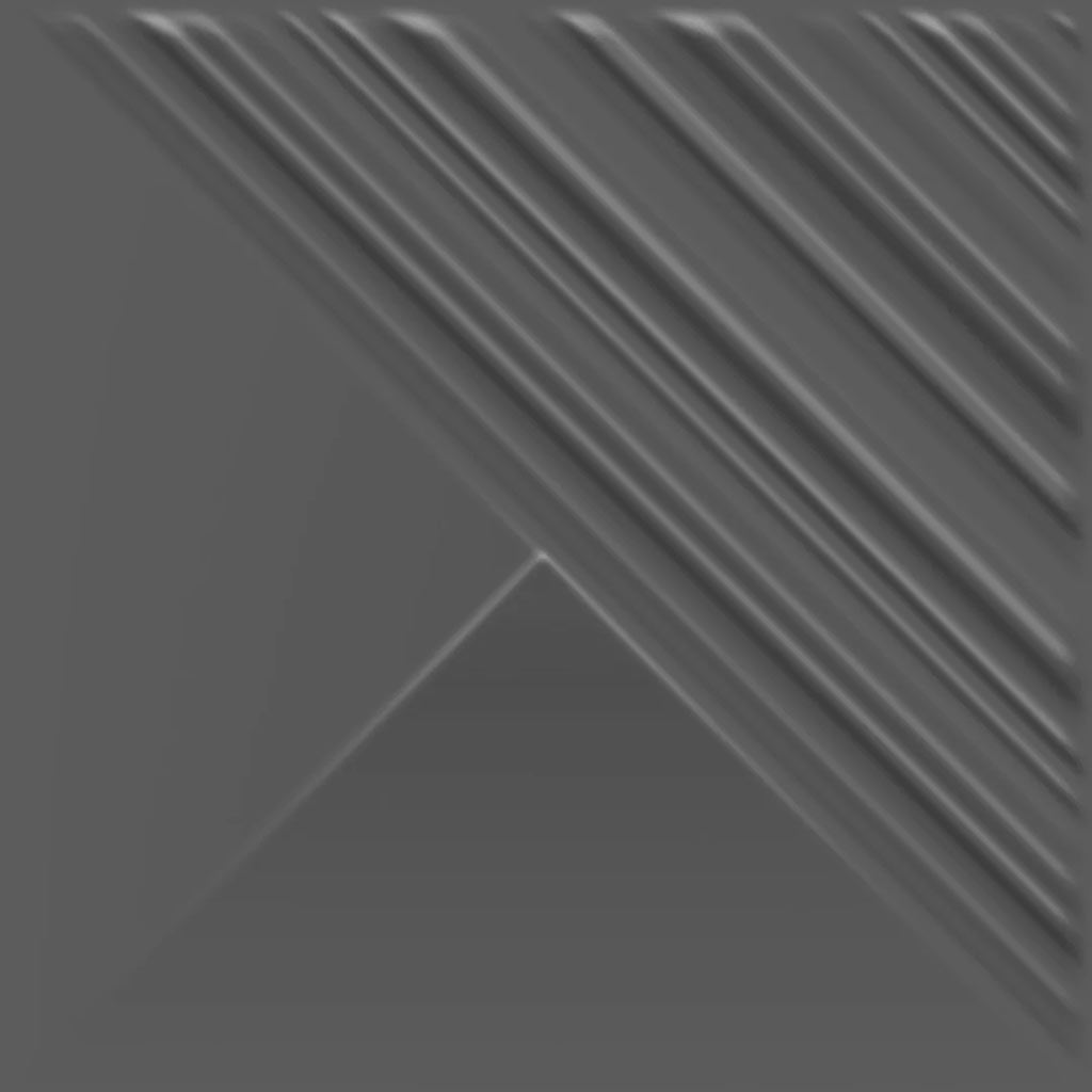 Paradyz Ray Grafit Str Mat falicsempe 19,8x19,8 cm