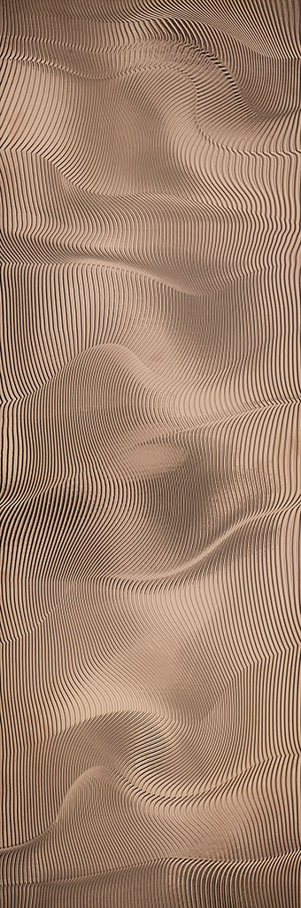 Paradyz Night Queen Copper Pol falicsempe 27,4x29,8 cm