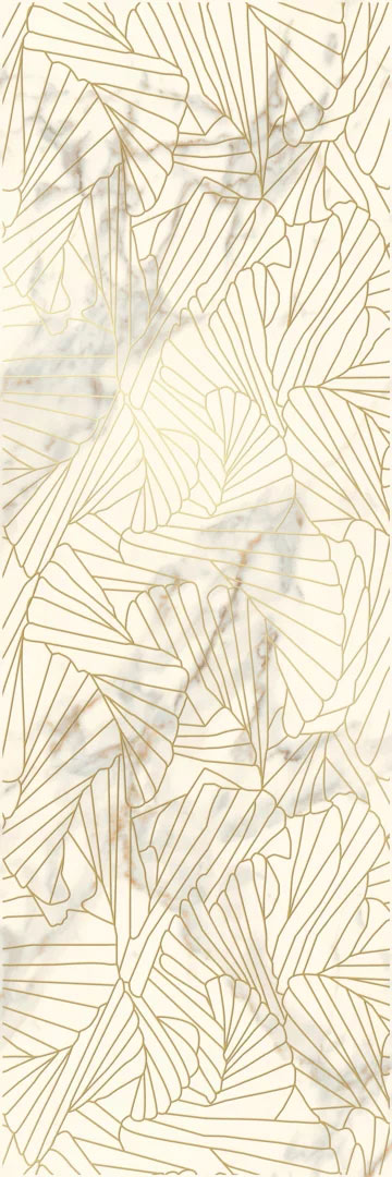 Paradyz Serene Bianco dekorcsempe 25x75 cm