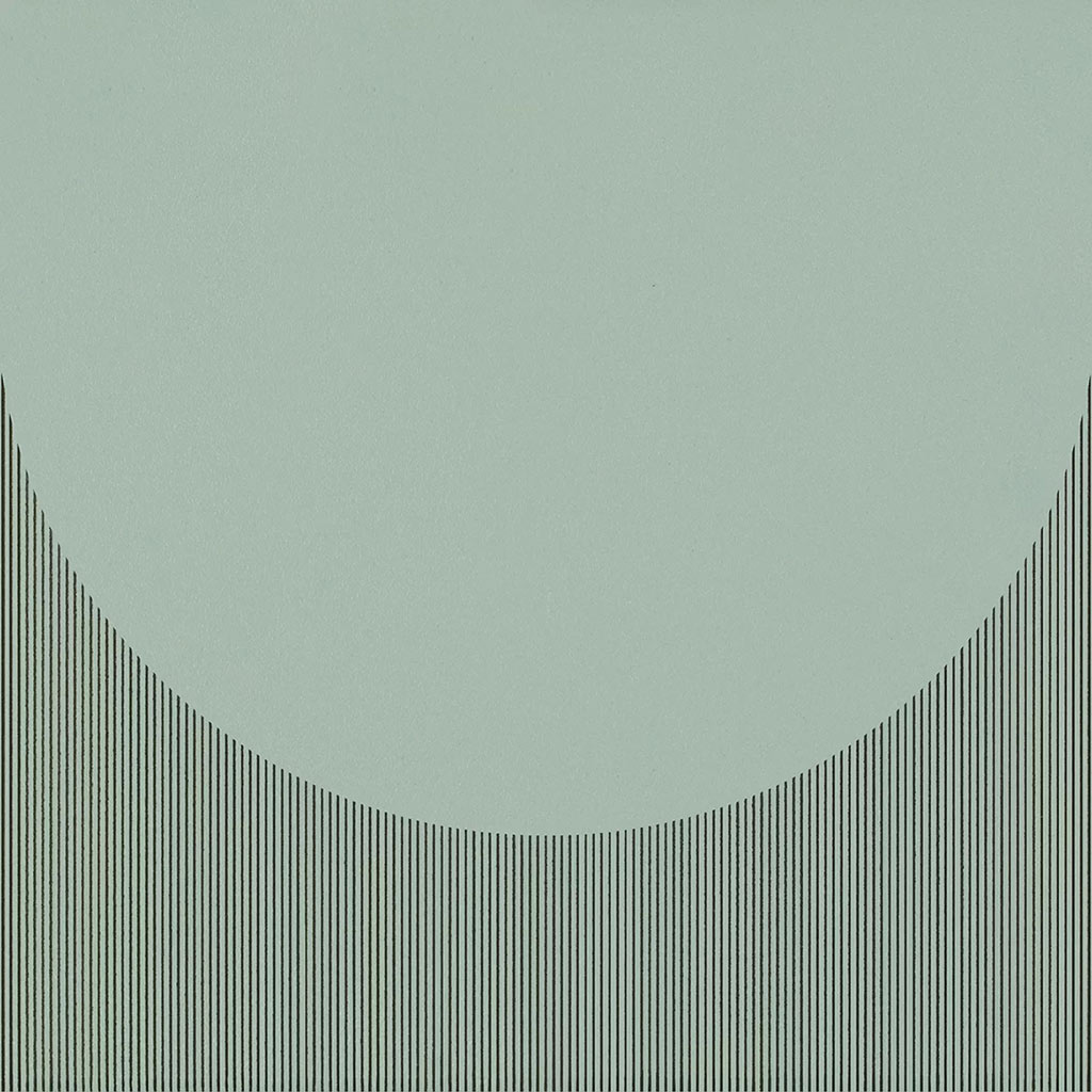 Paradyz Neve Creative Green B Mat dekorcsempe 19,8x19,8 cm