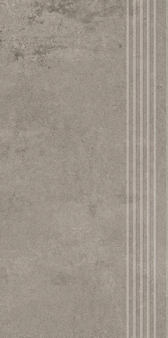 Paradyz Pure Art Dark Grey Mat lépcsőlap 29,8x59,8 cm