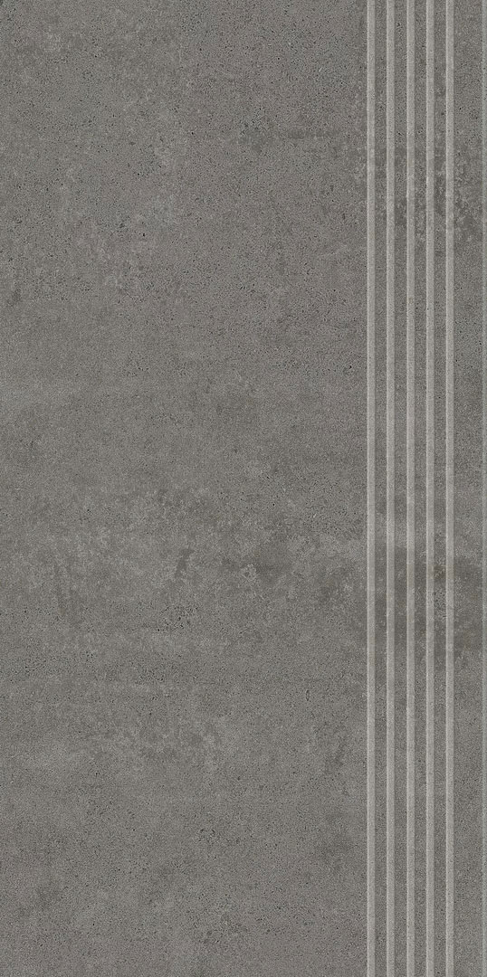 Paradyz Pure Art Grey Mat lépcsőlap 29,8x59,8 cm