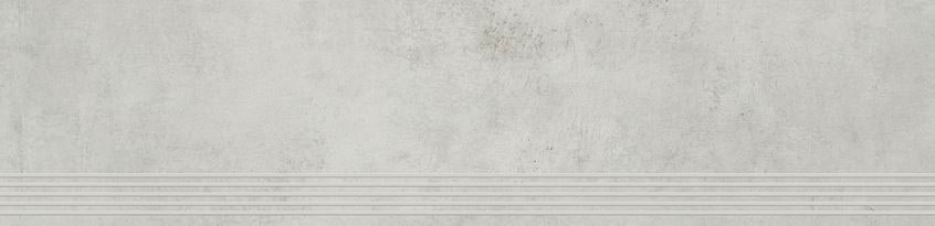 Paradyz Scratch Bianco Pol lépcsőlap 29,8x119,8 cm