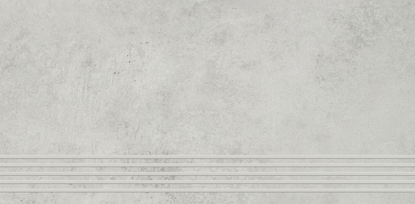 Paradyz Scratch Bianco Pol lépcsőlap 29,8x59,8 cm