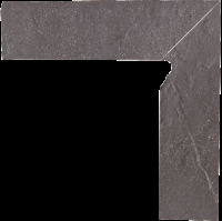 Paradyz Taurus Grys Prawy lábazati elem 8,1 x 30